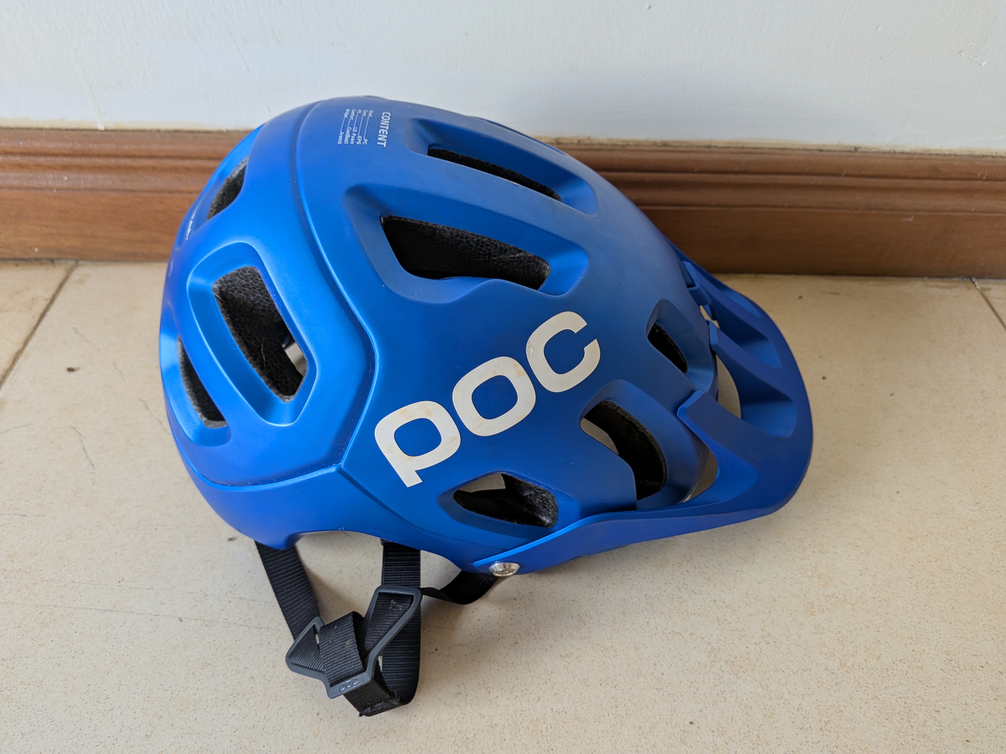 POC Tectal Helpmet Blue